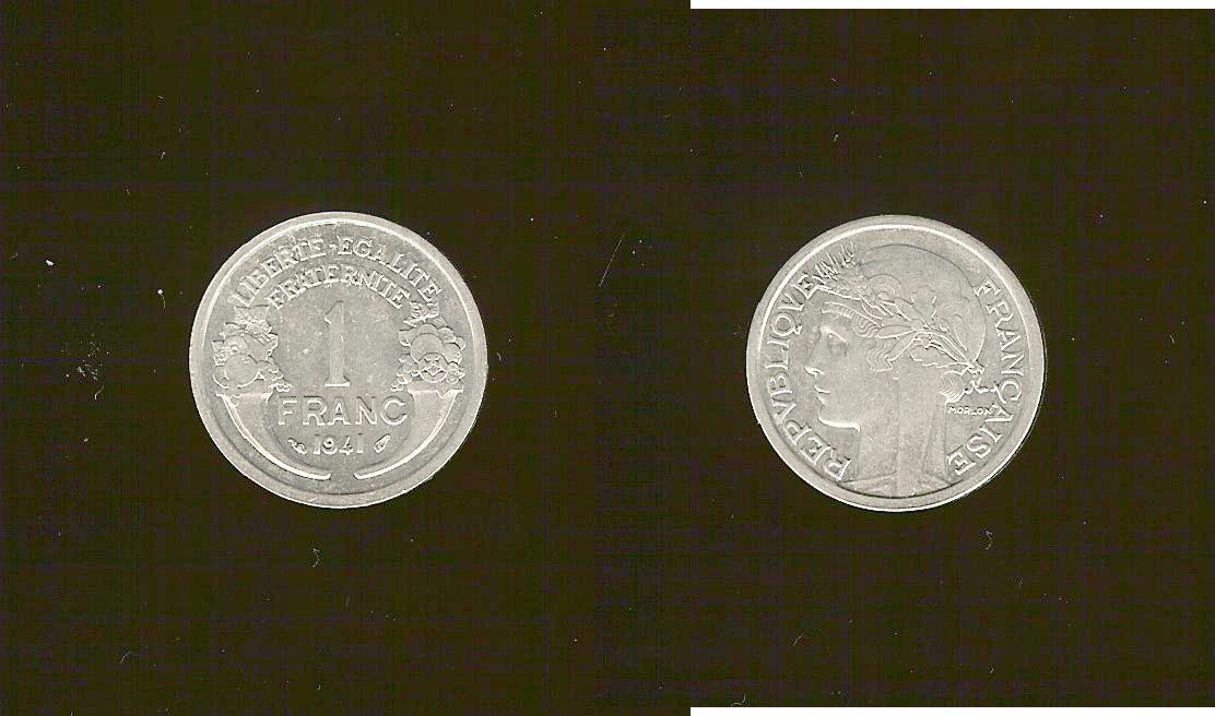 1 franc Morlon 1941 Unc